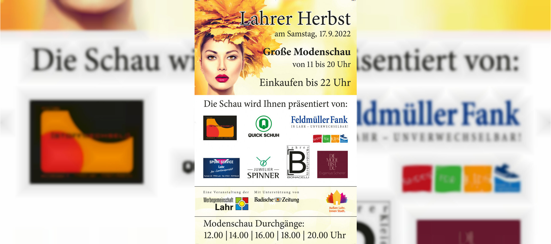 Lahrer Herbst - Einkaufen bis 22 Uhr