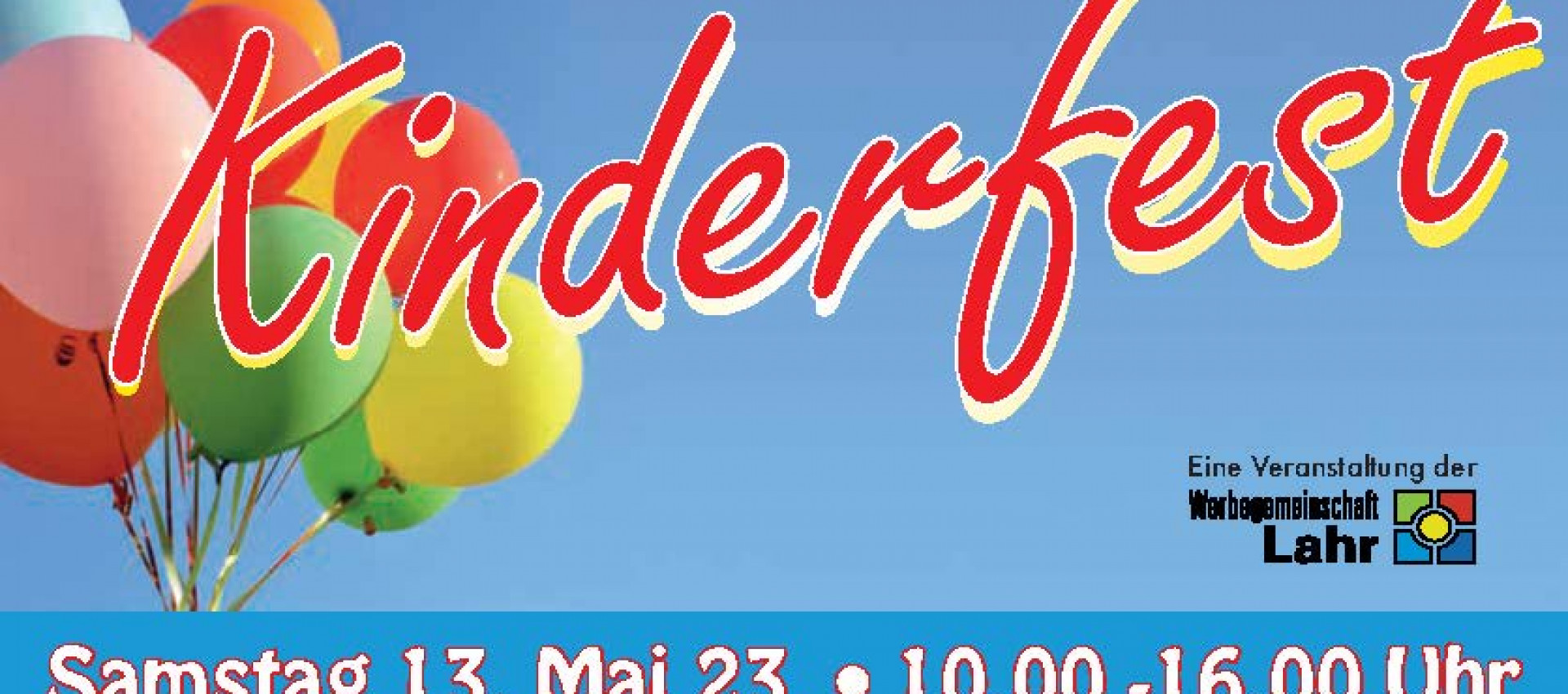 Kinderfest in der Lahrer Innenstadt