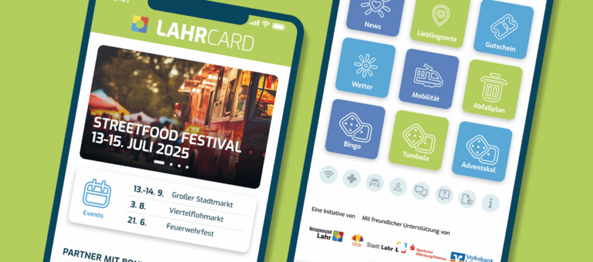 Die neue LahrCARD APP
