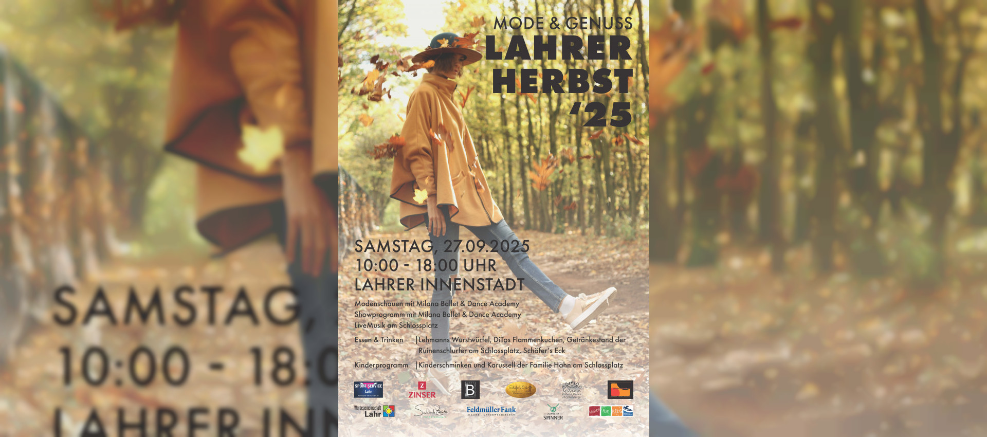 Lahrer Herbst 2025 – Mode und Genuss in der Innenstadt